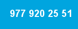 977 920 25 51 977 920 25 51